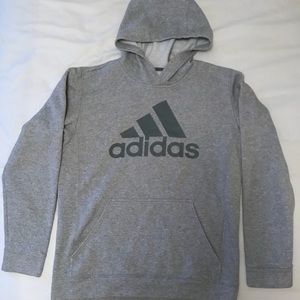 Gray Adidas Hoodie